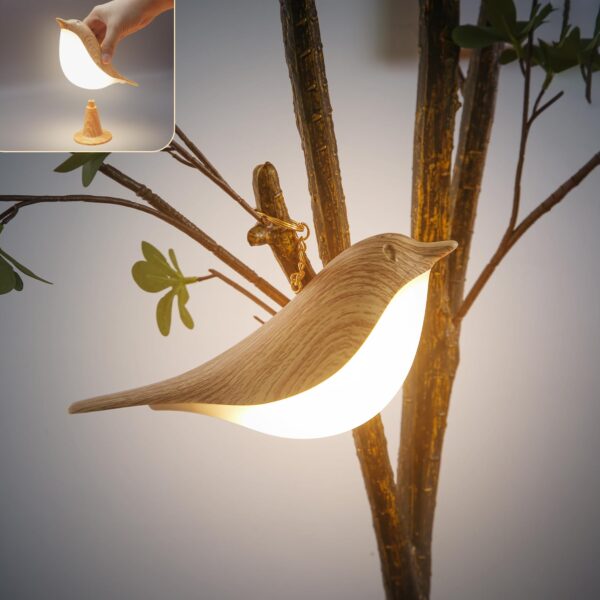 Small Bird Table Lamp