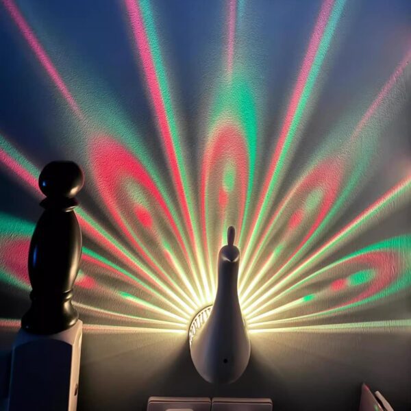 Peacock Wall Light