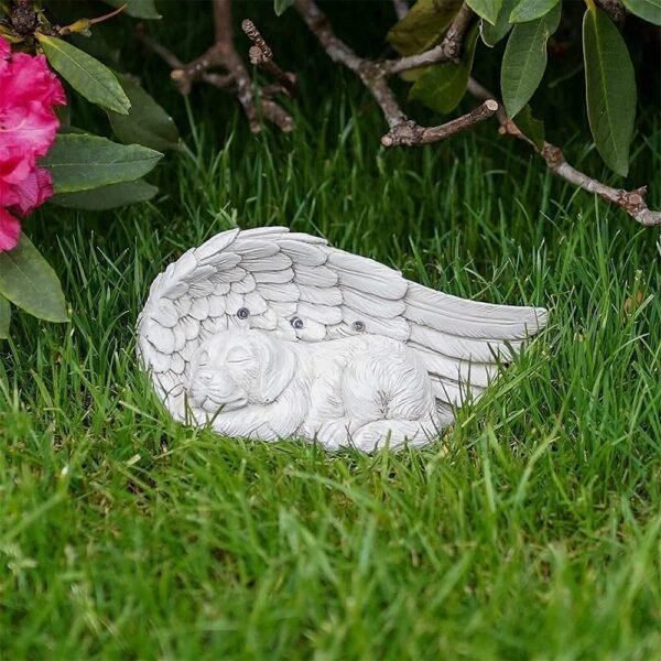 Garden Solar Light – Pet Memorial Stone-Forever My Guardian Angel