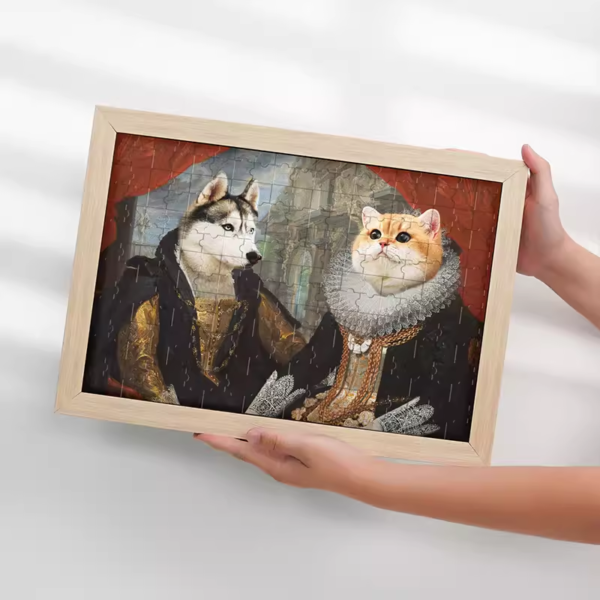 Pet photo design puzzle