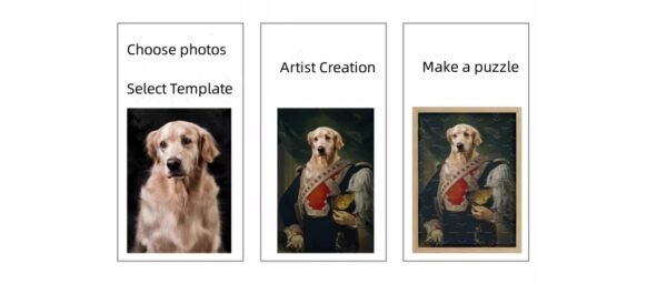 Pet photo design puzzle