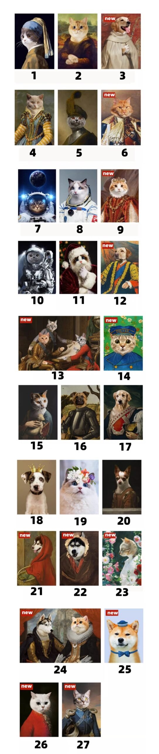 Pet photo design puzzle